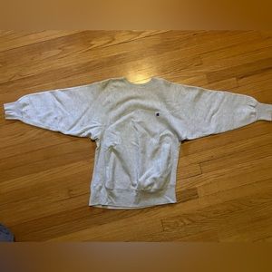 90s Champion Reverse Weave light grey sweatshirt size large excellent condition